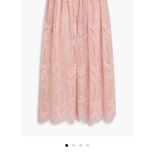 Zimmermann Dresses & Skirts - Zimmermann Women's Pink Lace Midi Skirt